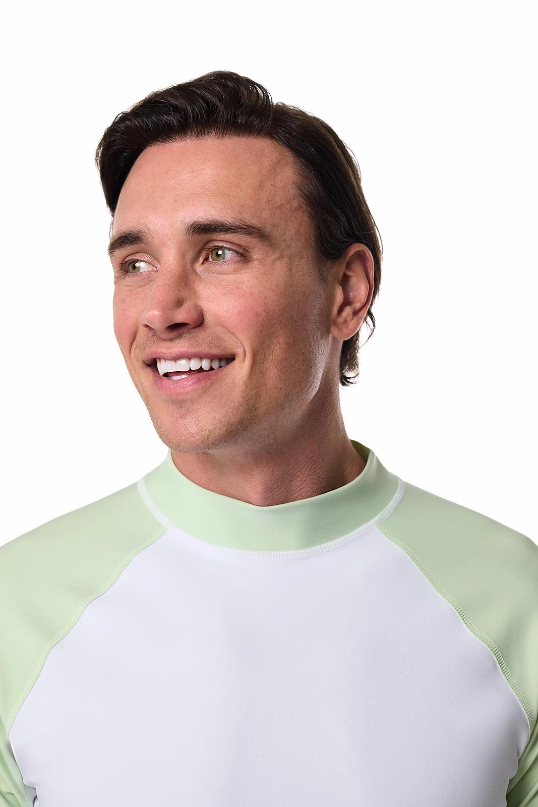 Men's Tulum Long Sleeve Surf Rash Guard | Seedling Colorblock