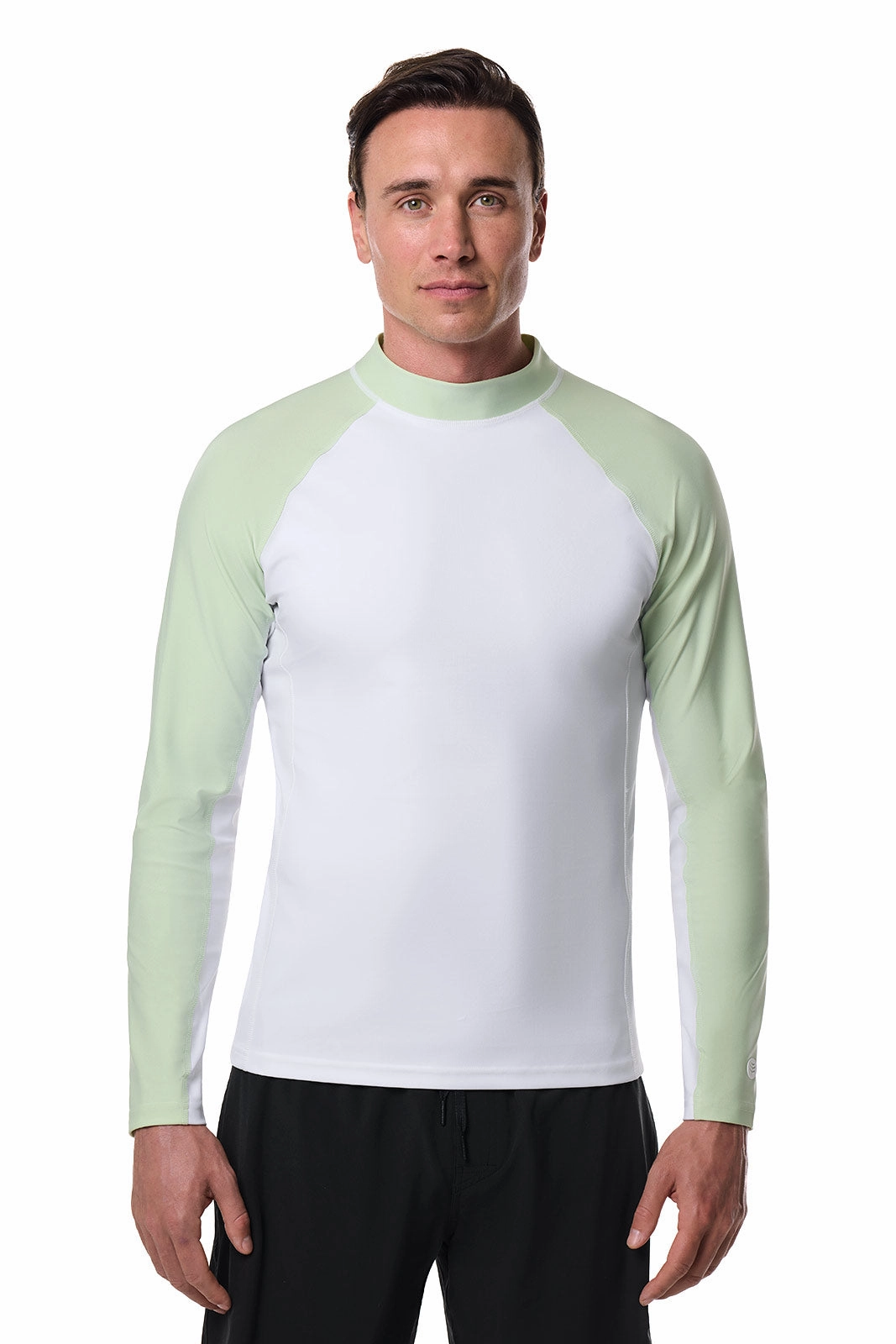 Men's Tulum Long Sleeve Surf Rash Guard | Seedling Colorblock