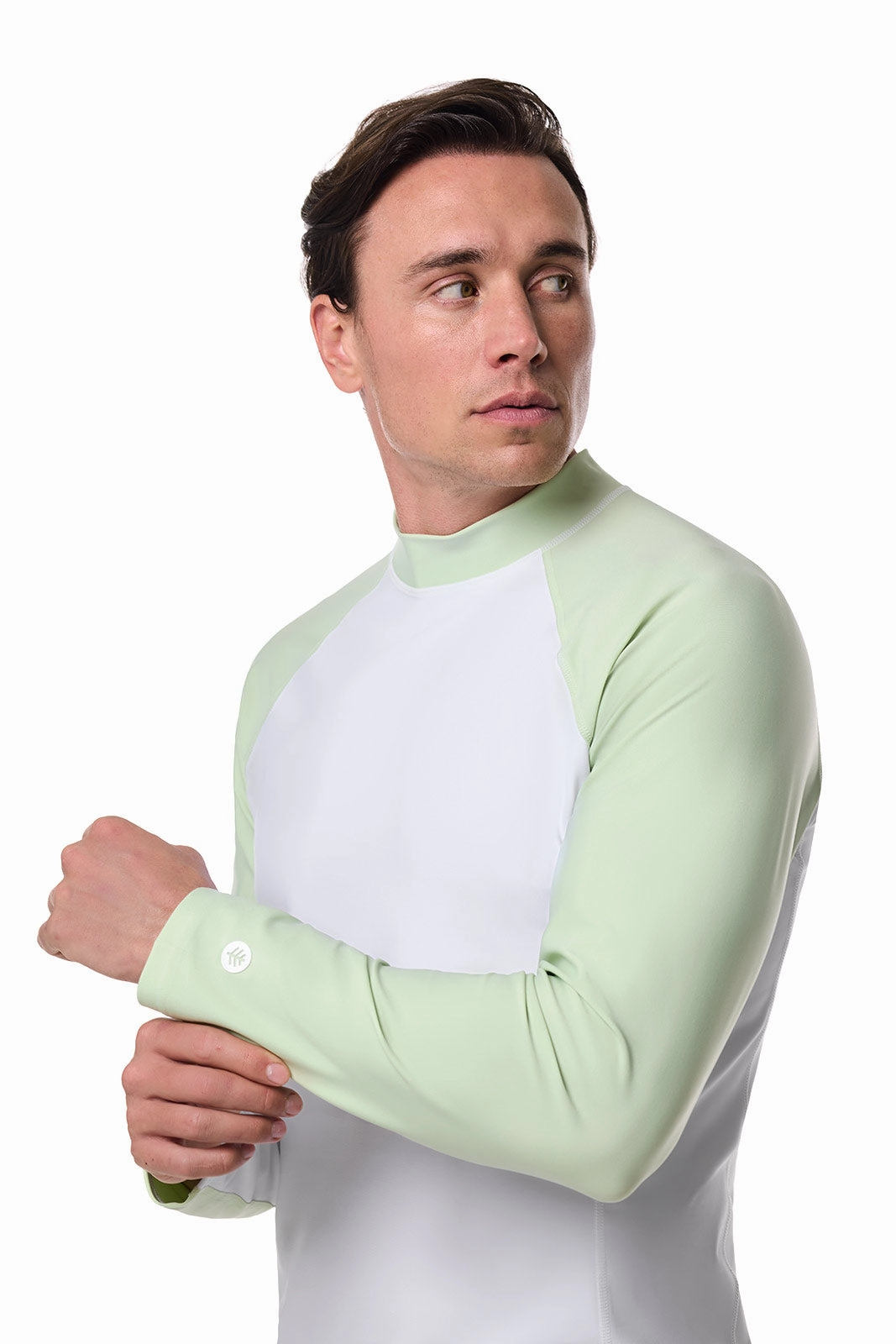 Men's Tulum Long Sleeve Surf Rash Guard | Seedling Colorblock