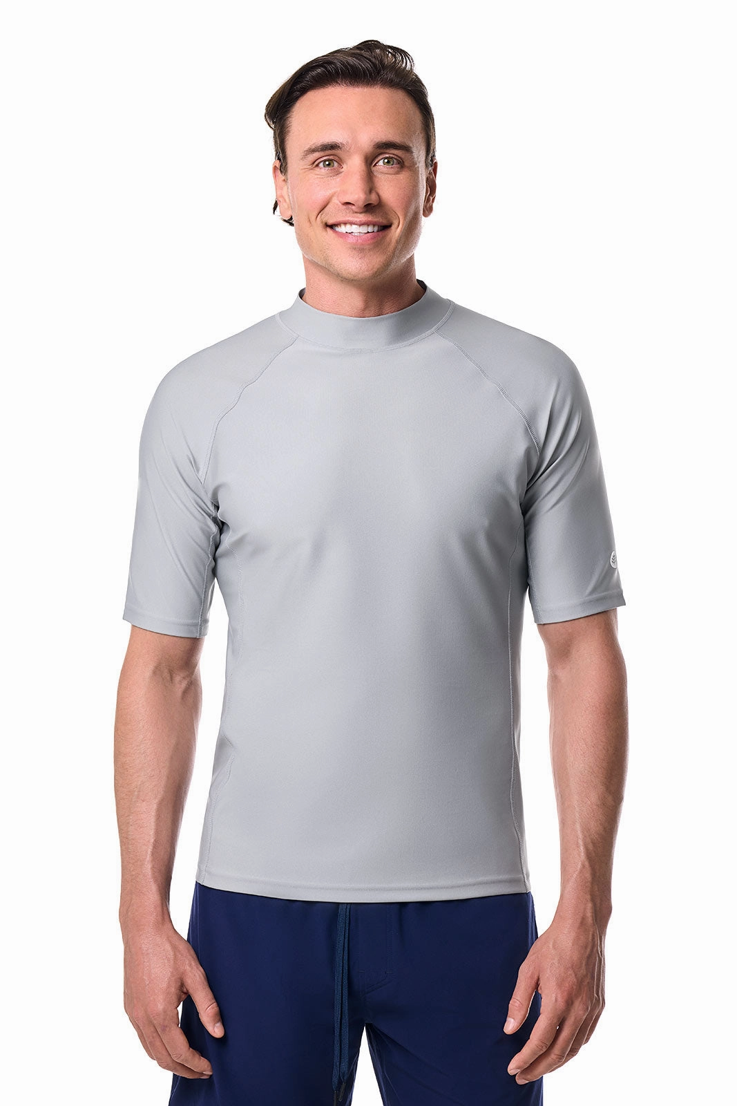 Men's Tulum Short Sleeve Surf Rash Guard | Slate