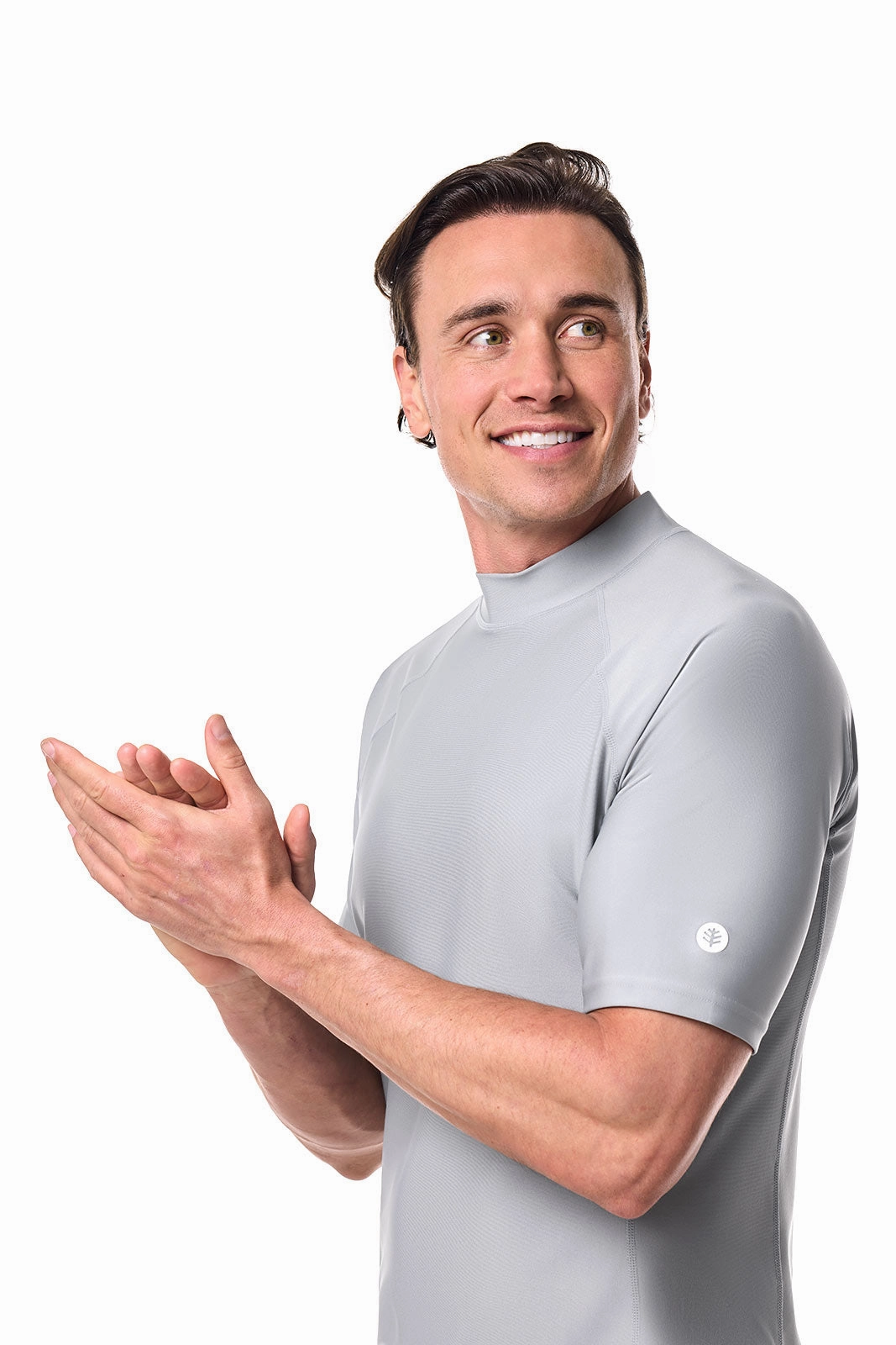 Men's Tulum Short Sleeve Surf Rash Guard | Slate