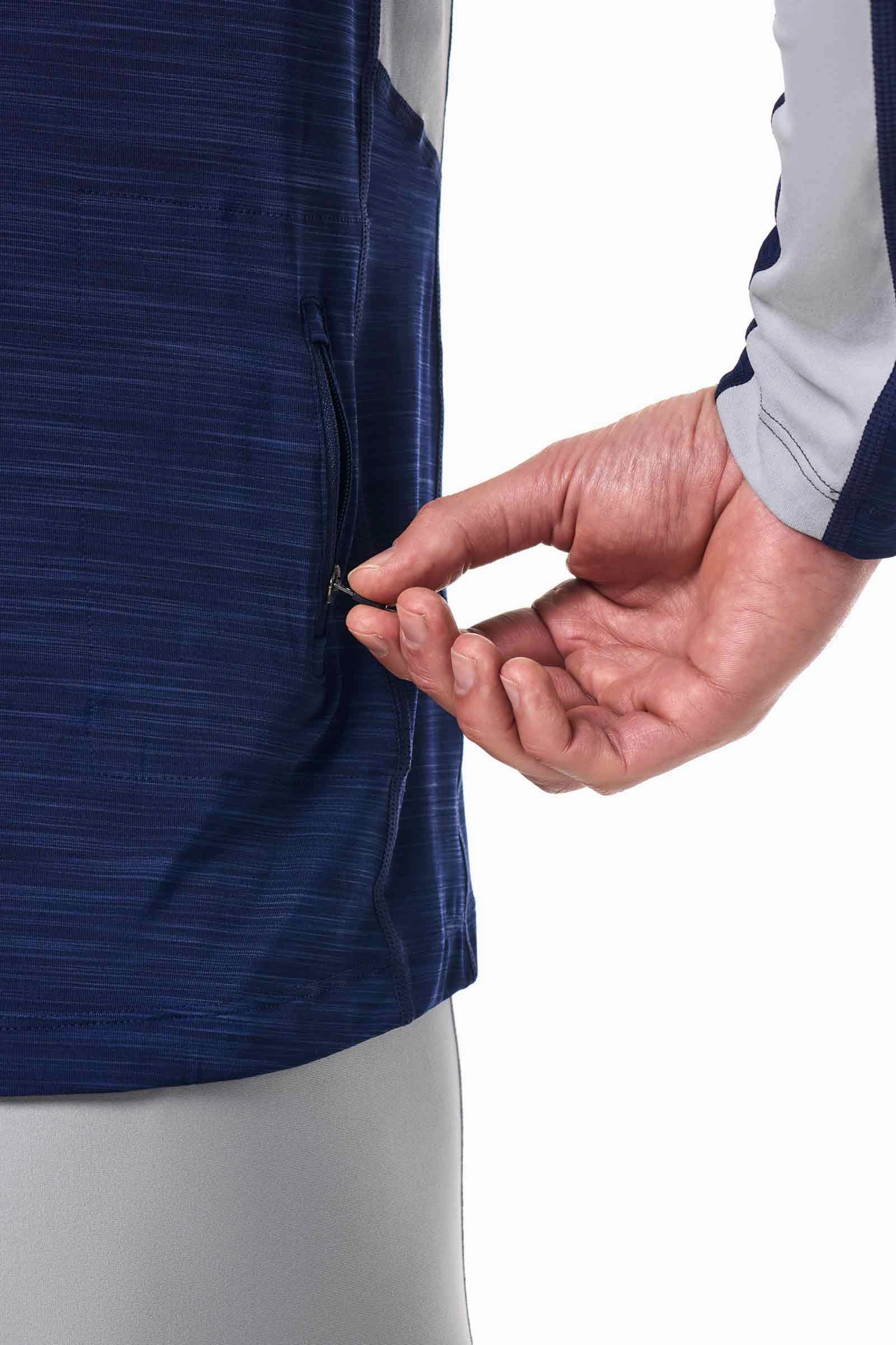 Men's Ultimate Long Sleeve Rash Guard | Navy Line