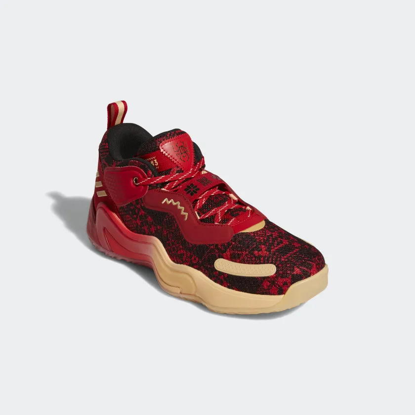 Men's adidas Lunar New Year D.O.N Issue 3 GCA Basketball Shoes Hey Dude Shoes