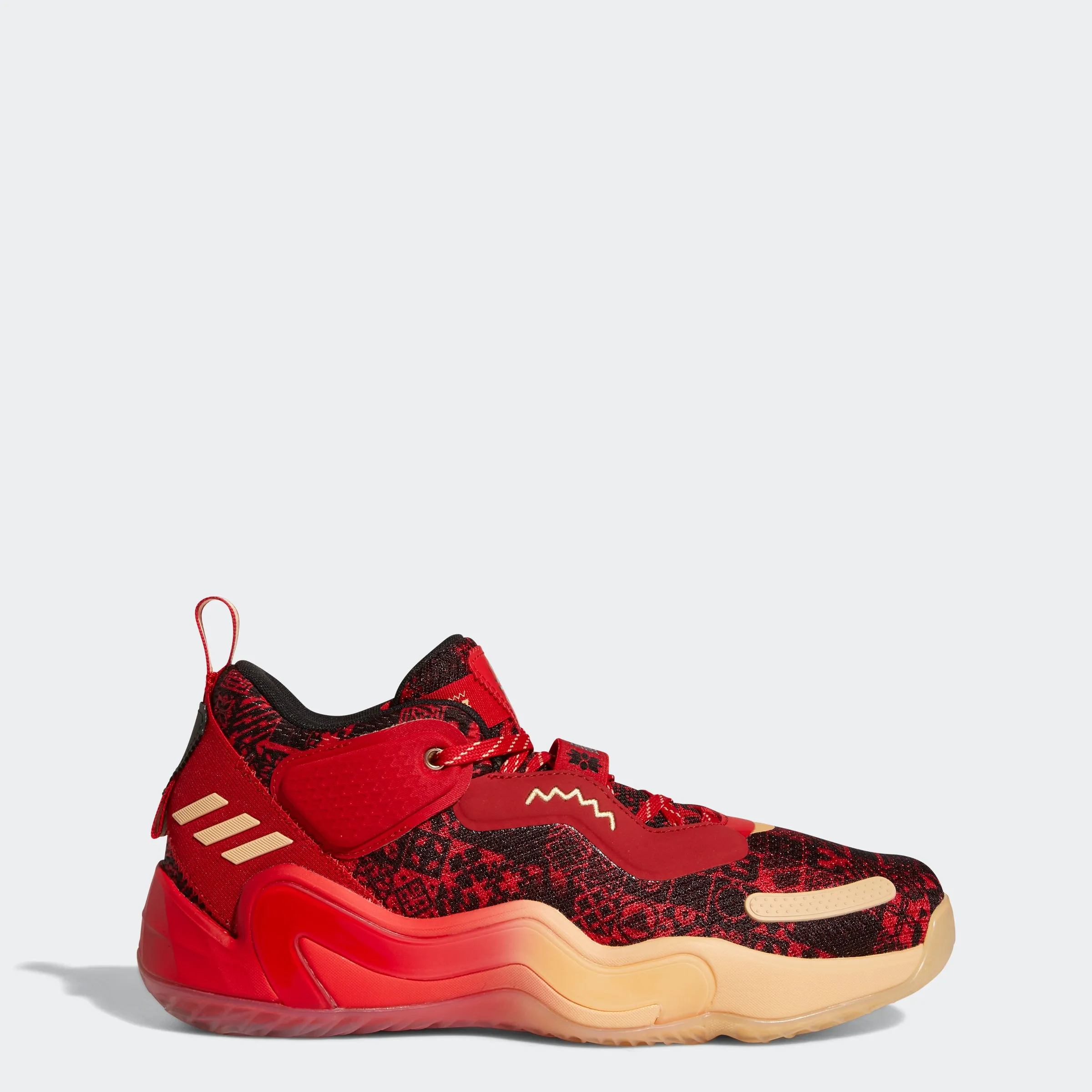 Men's adidas Lunar New Year D.O.N Issue 3 GCA Basketball Shoes Hey Dude Shoes