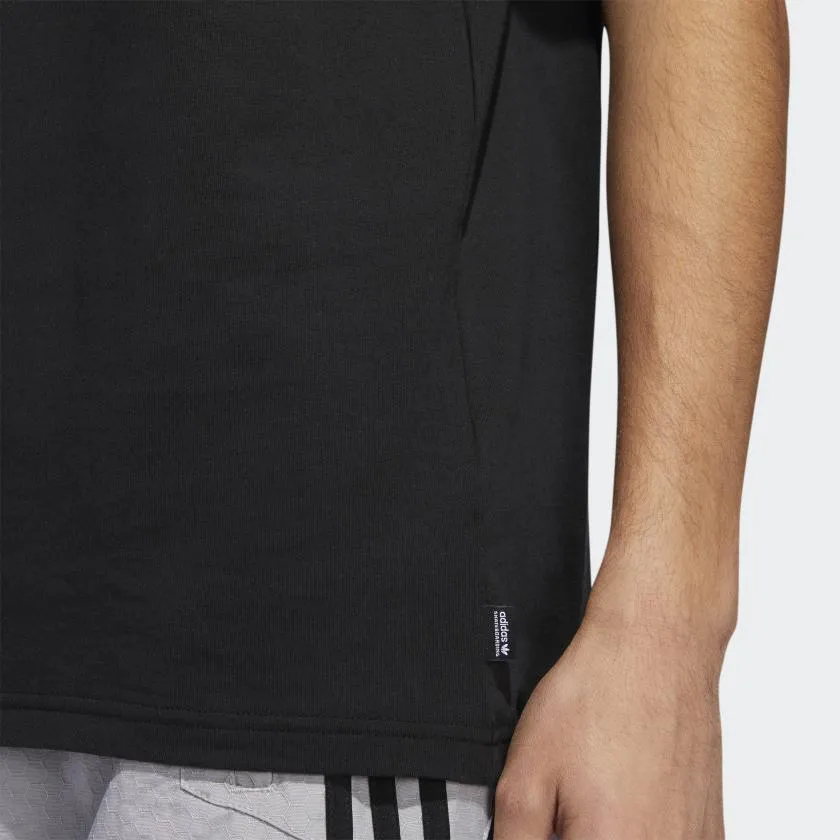 Mens Adidas Originals Split Graphic Thaxter Shirt In Black Mint