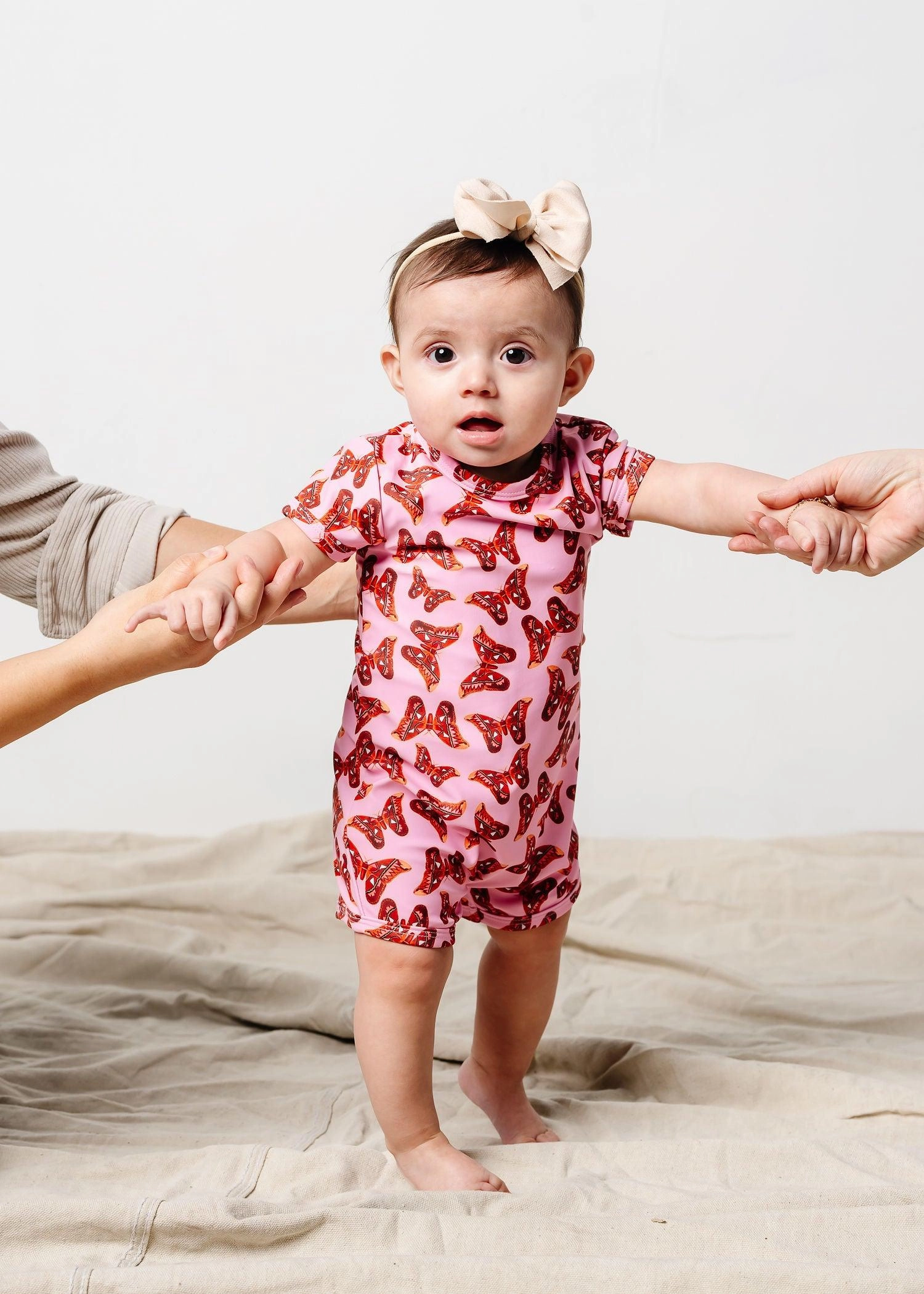 Metamorphosis | Baby Shorties Rashguard (Unisex) boys summer swimwear, boys rash guard swim sets