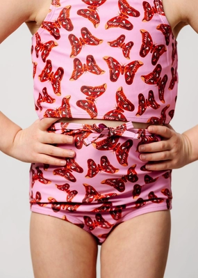 Metamorphosis | Mini Bow Bottoms girls full coverage swimwear, kids swimwear for pool