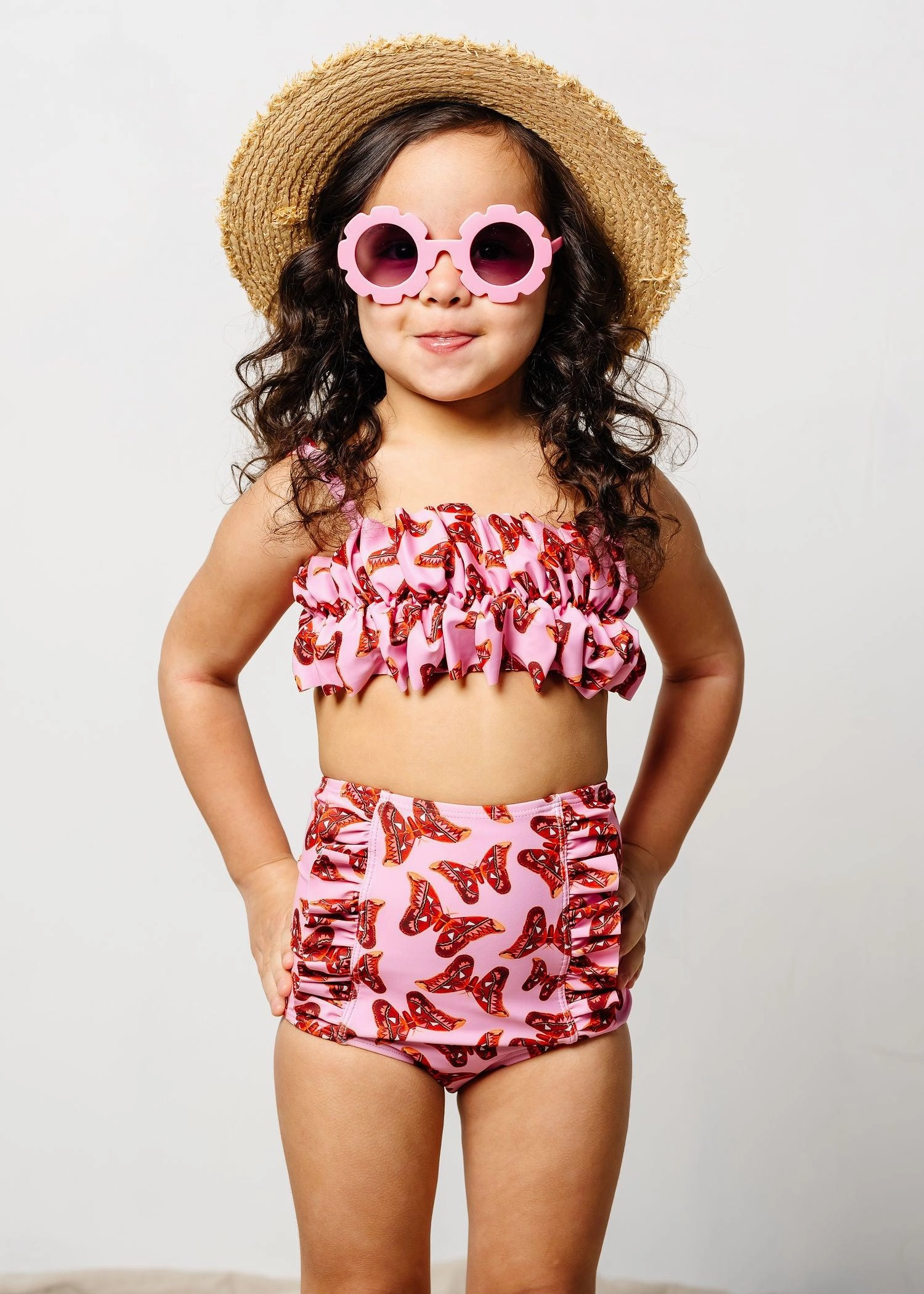 Metamorphosis | Mini Down in Front Ruffle Bottoms