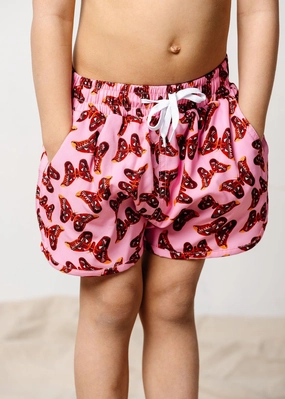 Metamorphosis | Mini Retro Shorties boys summer swimwear, boys rash guard swim sets