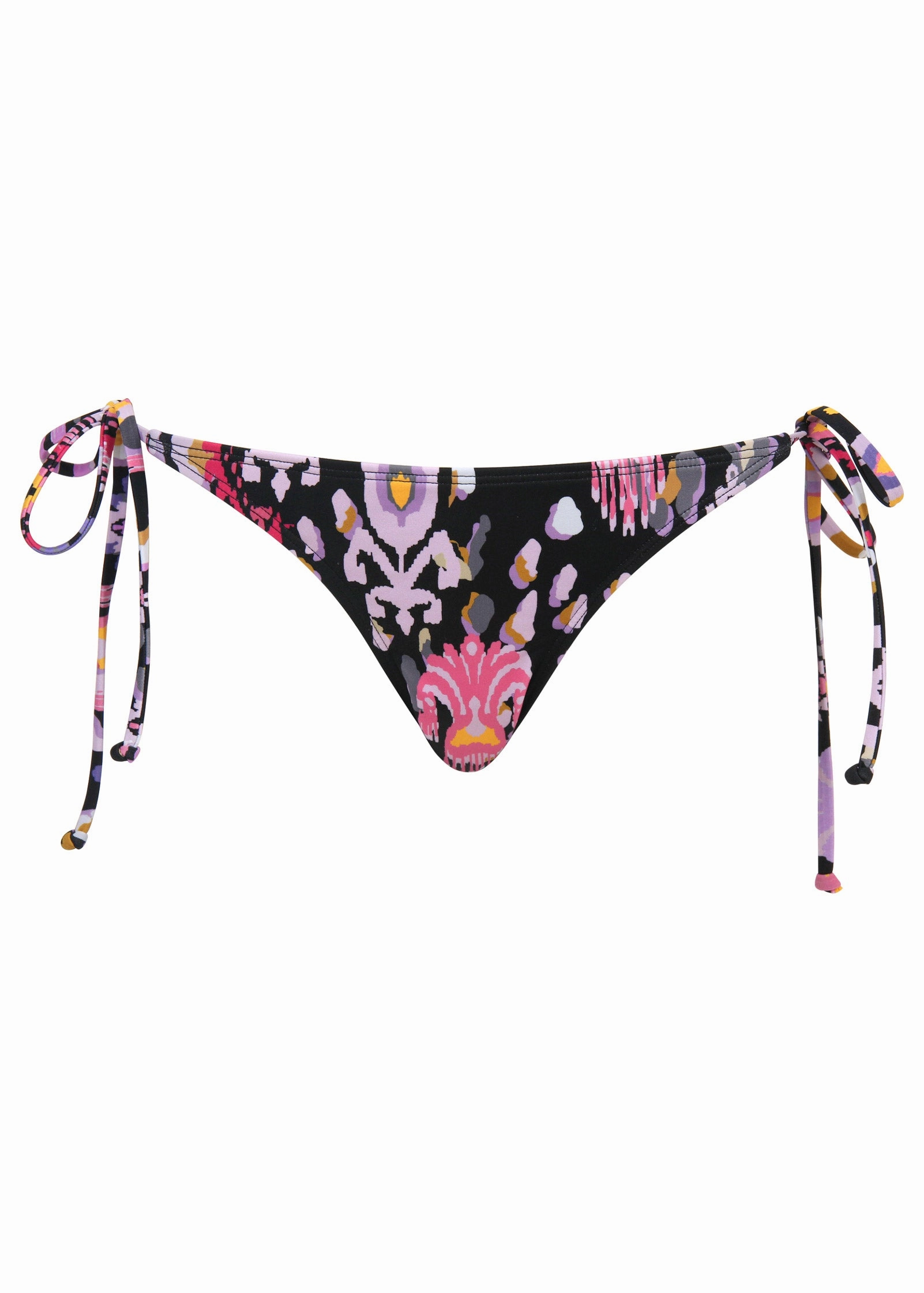 Miami Tie Side Moderate Bottom  - Desert Ikat Black
