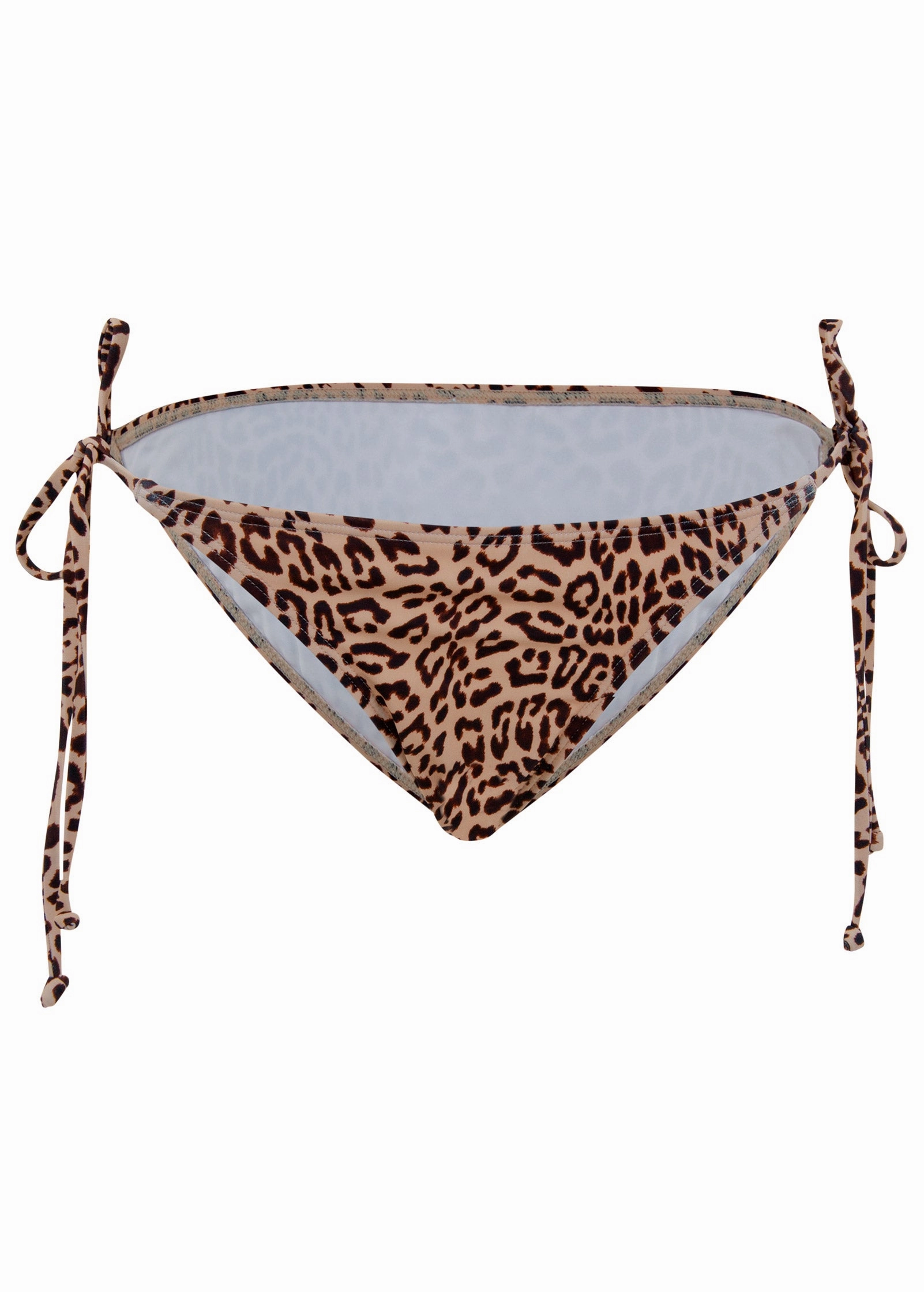 Miami Tie Side Moderate Bottom  - Lush Cheetah