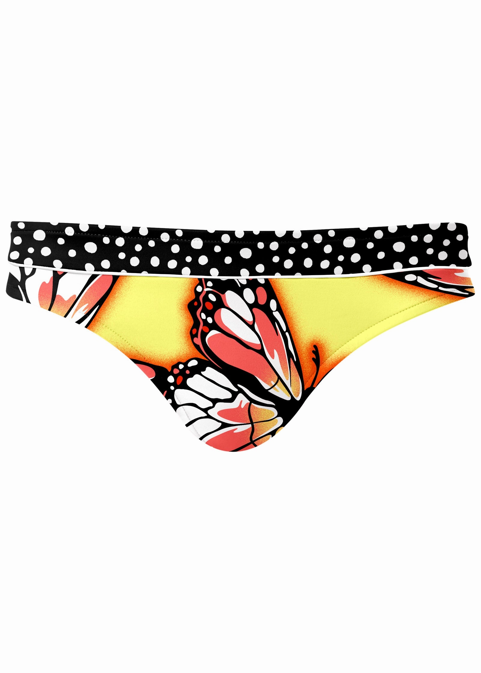 Mid-Rise Bikini Bottom - Miss Monarch