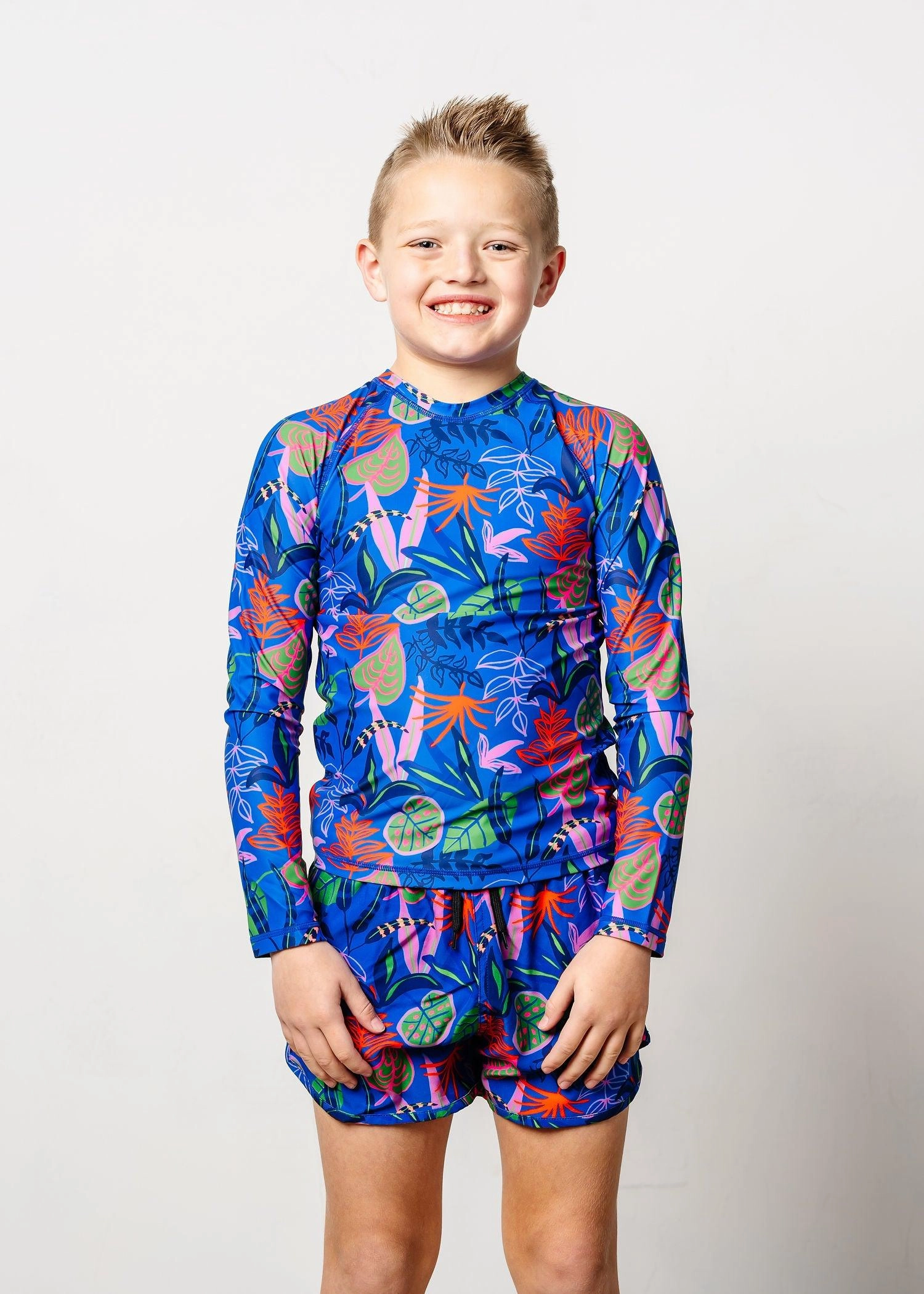 Midnight Jungle | Youth Retro Shorties