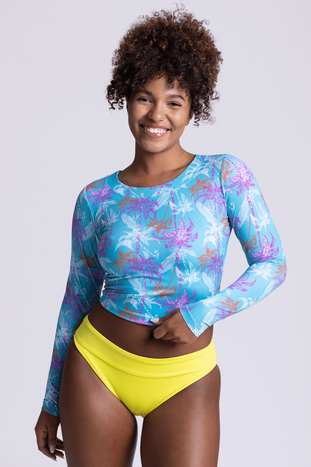 Minerva Bikini Bottom - Glowstick all types of swimwear, stylish swimwear for all body types
