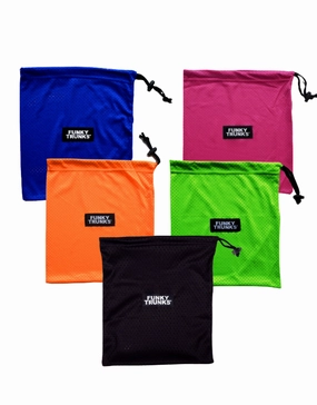 Mini Drawstring Mesh Bag funky trunks swim shorts, mens funky trunks swimwear
