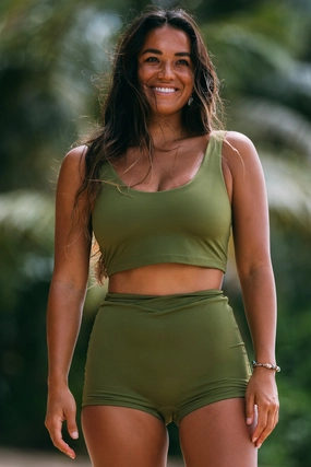 Mira Bikini Top - Kelp affordable swimwear for all, trendy swimwear for summer