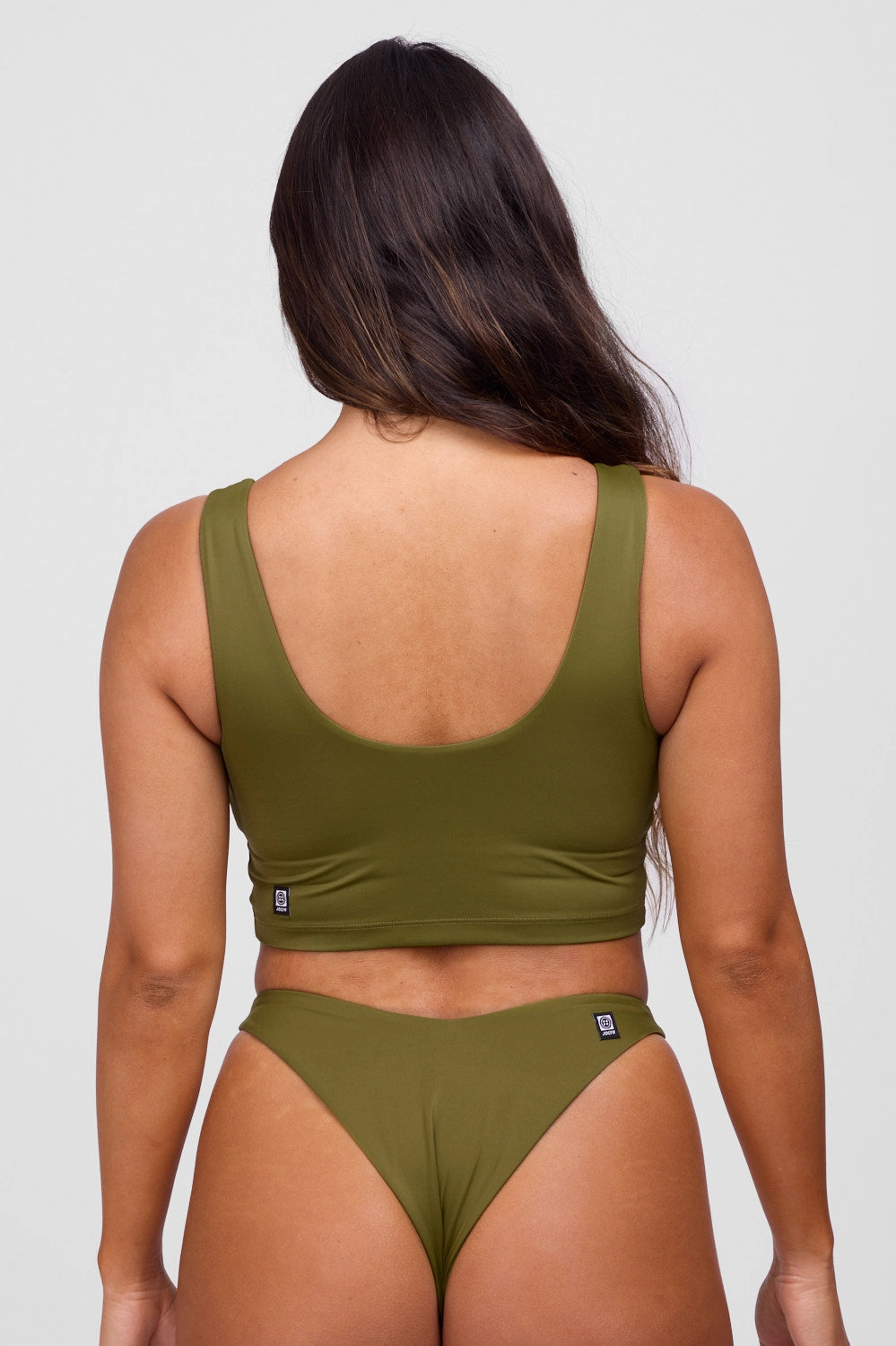 Mira Bikini Top - Kelp
