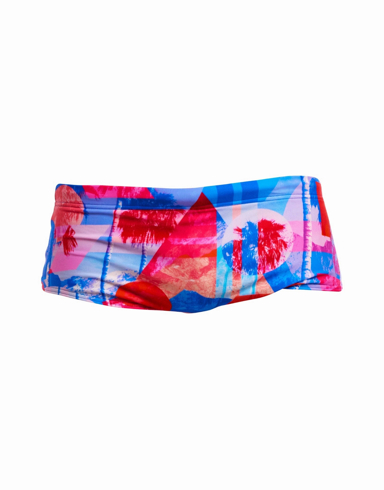 Miss Adventure Sidewinder Swim Trunks - Blue/Red