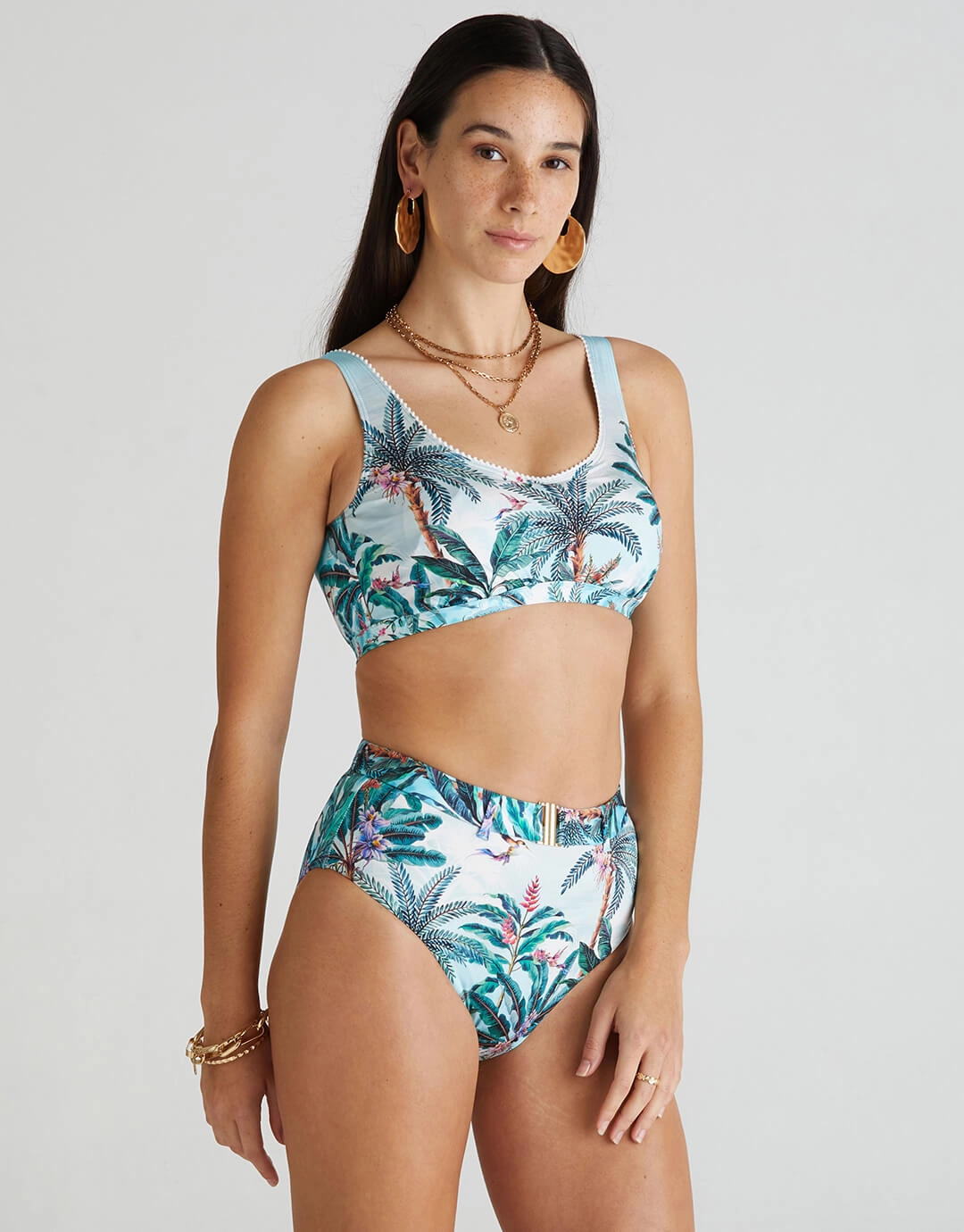 Muse Marilyn High Waist Bikini Pant - Multi