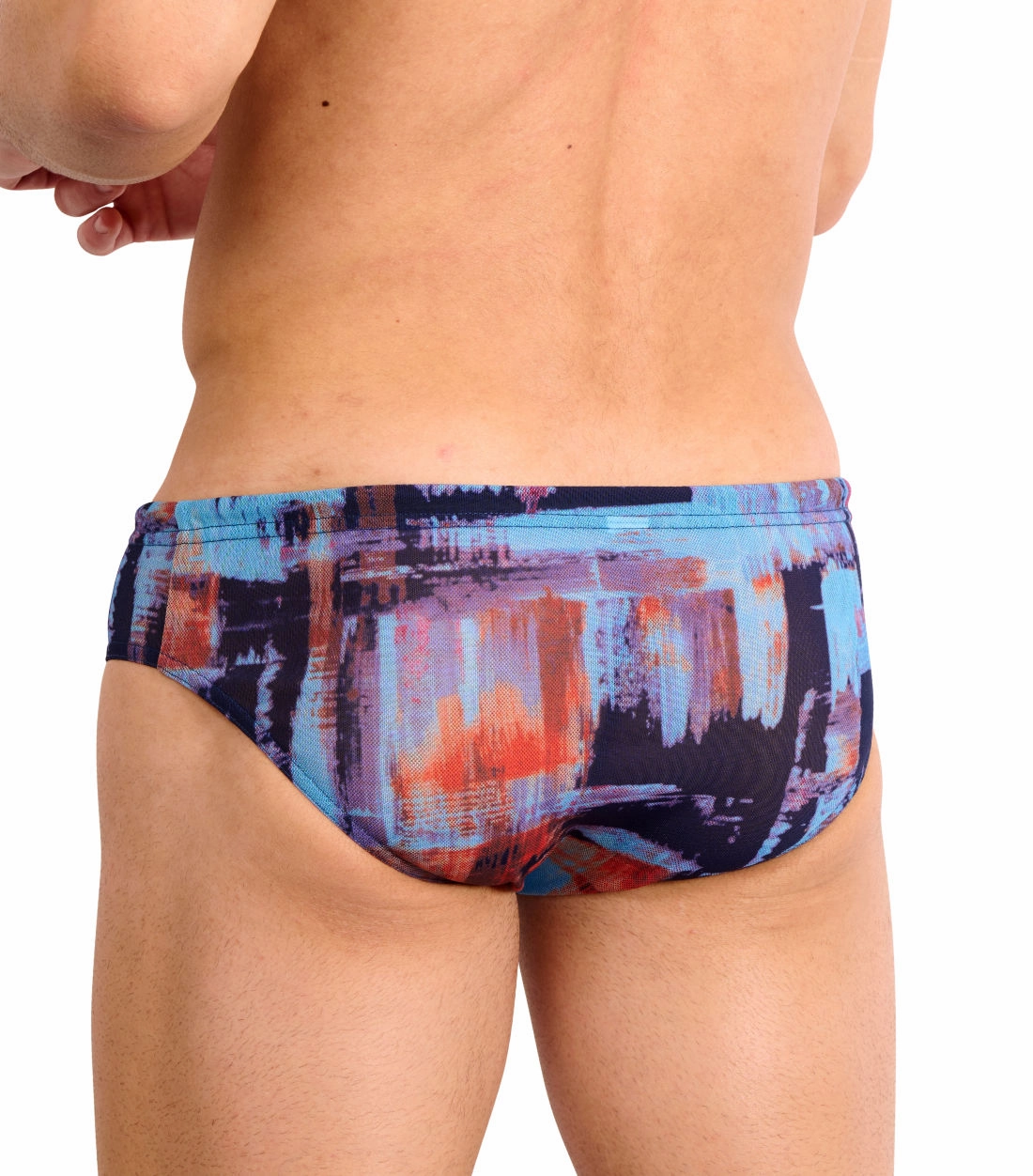 Mykonos Tan Through Deep Waist Swim Brief