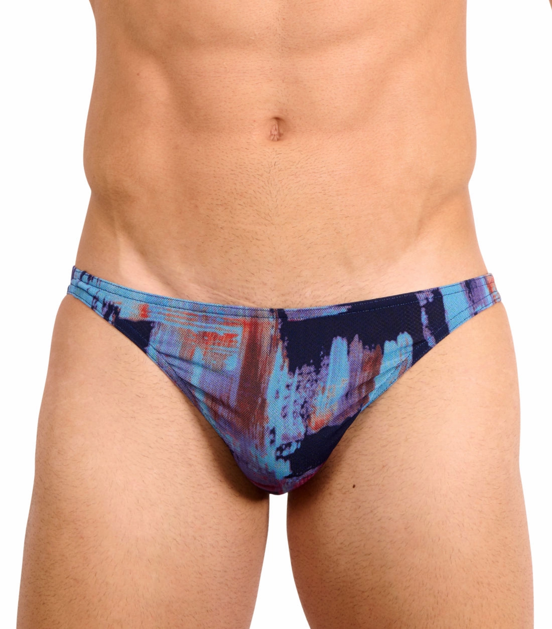 Mykonos Tan Through Swim Micro Brief affordable men's swimwear, summer swimwear for men