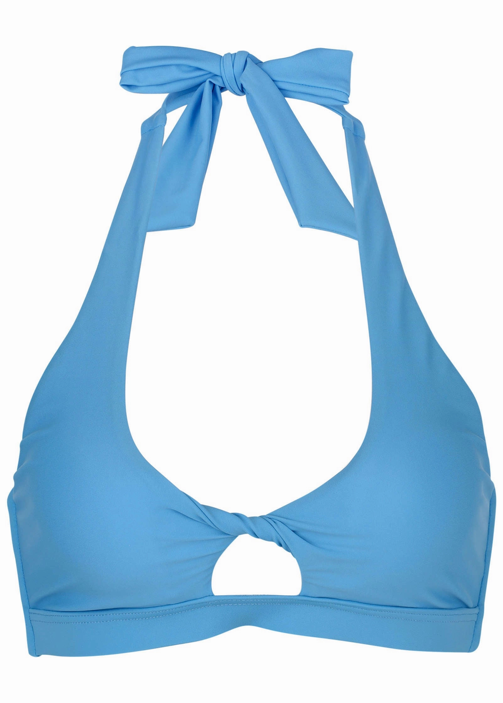 Nassau Halter Top - Azure Blue