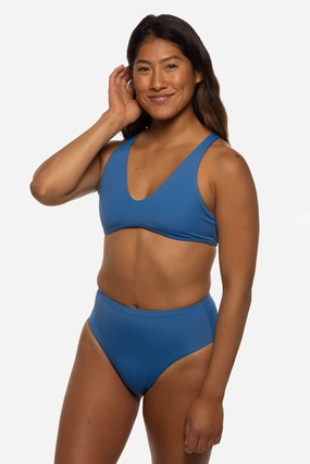 Natia Bikini Bottom - Azul all types of swimwear, full coverage swimwear for all ages