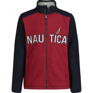 Nautica Boys’ Nautex Fleece Jacket Riviera Pink Nautica