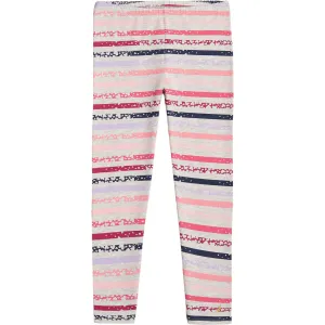 Nautica Girls' Heart Striped Legging (7-16) DEMITASSE Nautica