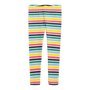Nautica Girls' Roadmap Striped Legging (7-16) White Cap Nautica