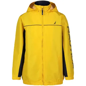 Nautica Little Boys' Water-Resistant Jacket Soft Yellow Nautica