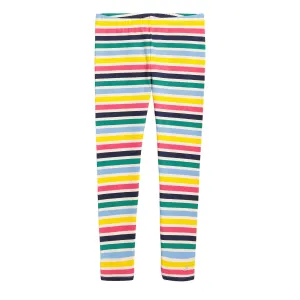 Nautica Little Girls' Roadmap Striped Legging (4-6X) White Cap Nautica