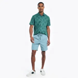 Nautica Men's 8" Pull-On Boardwalk Cargo Short Aquasplash Nautica