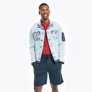 Nautica Men's 9" Solid Fleece Short True Navy Nautica