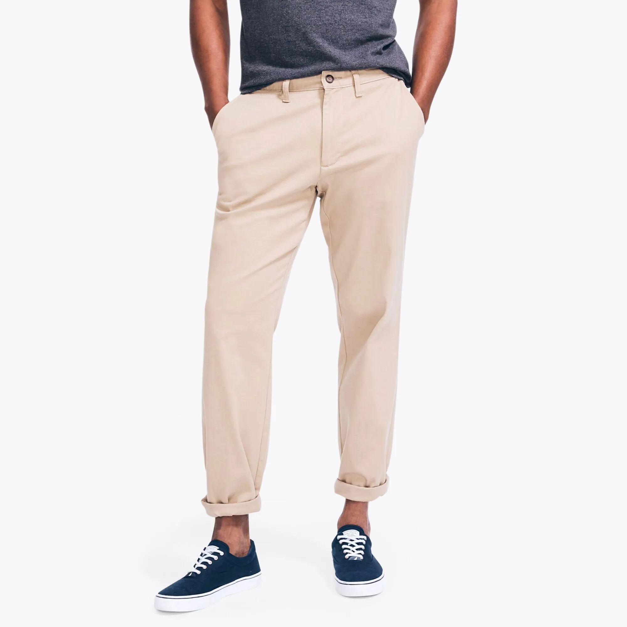 Nautica Mens Classic Fit Twill Pant