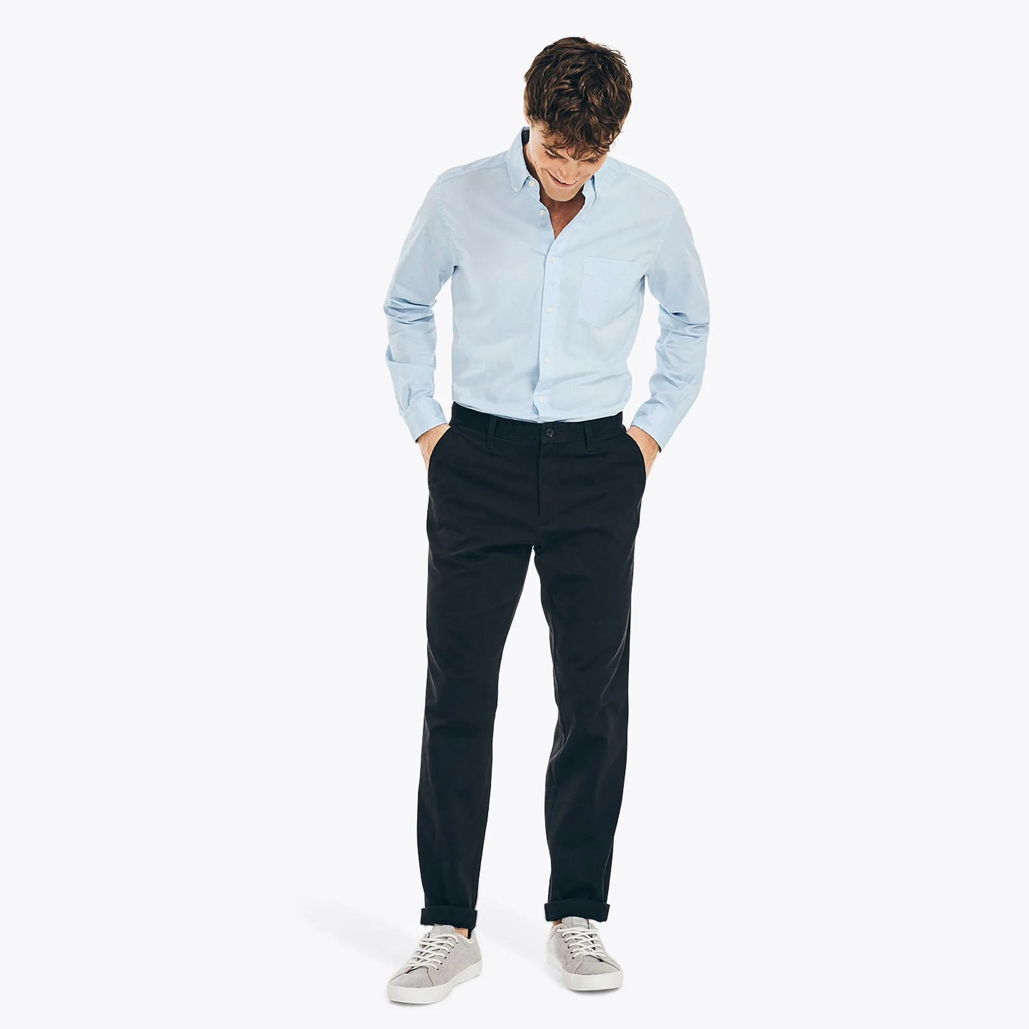 Nautica Mens Classic Fit Twill Pant