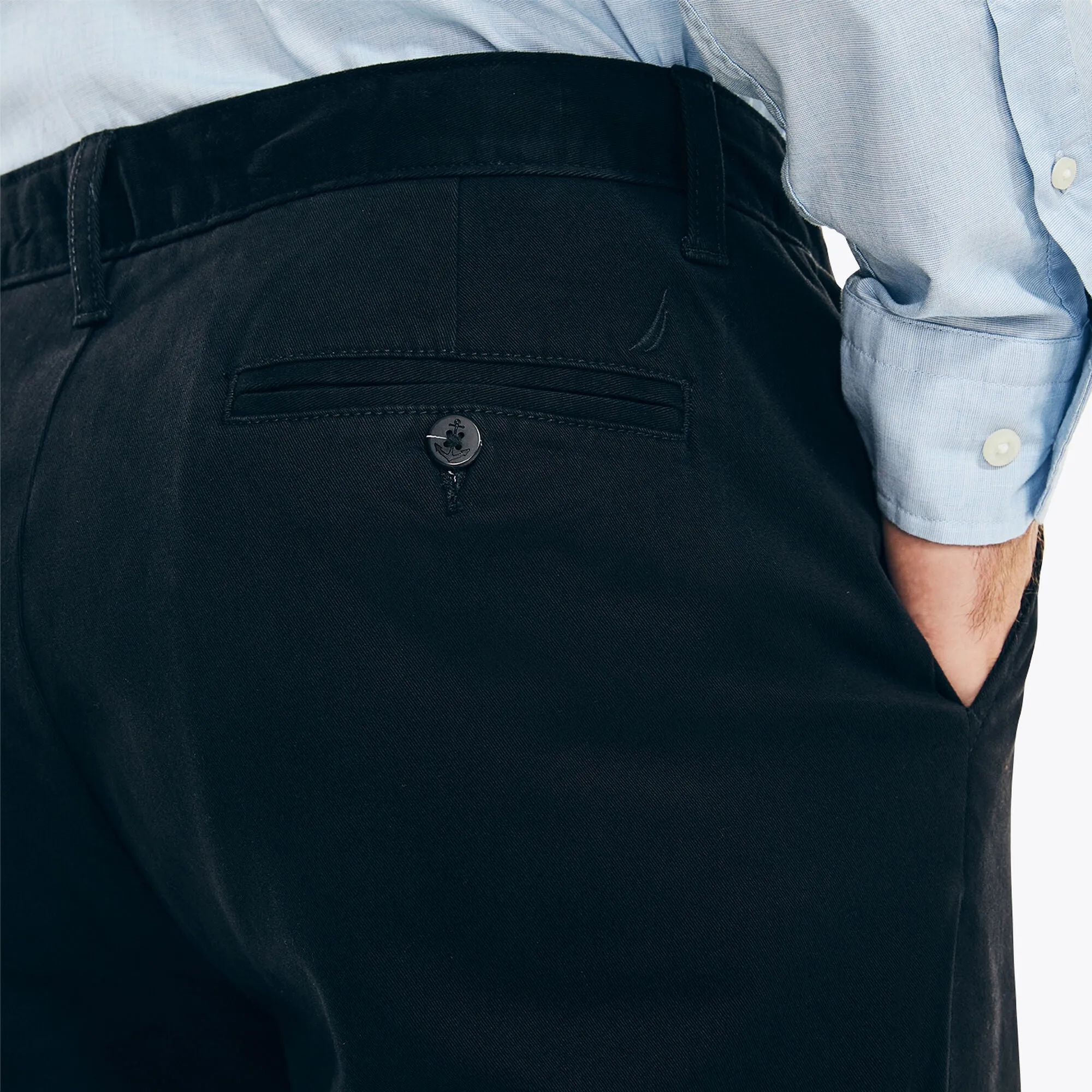 Nautica Mens Classic Fit Twill Pant