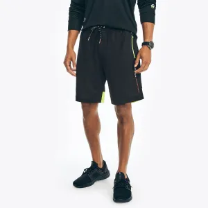 Nautica Men's Competition Sustainably Crafted 9" Colorblock Short True Black Nautica