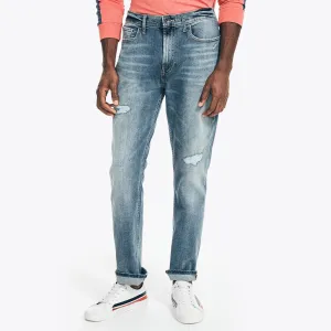 Nautica Men's Nautica Jeans Co. Sustainably Crafted Straight Fit Denim Federal Blue Nautica