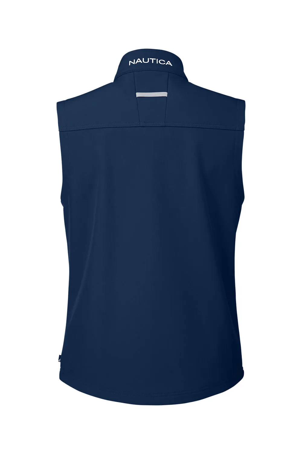 Nautica Mens Wavestorm Wind & Water Resistant Full Zip Vest - Navy Blue  BEST on sale Clothing Nautica