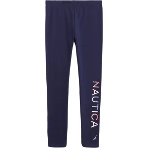 Nautica Toddler Girls' Glitter Logo Legging (2T-4T) Navy Nautica
