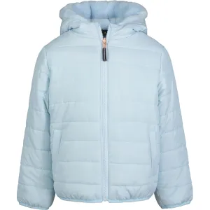 Nautica Toddler Girls' Reversible Puffer Jacket (2T-4T) Hawaiian Ocean Nautica