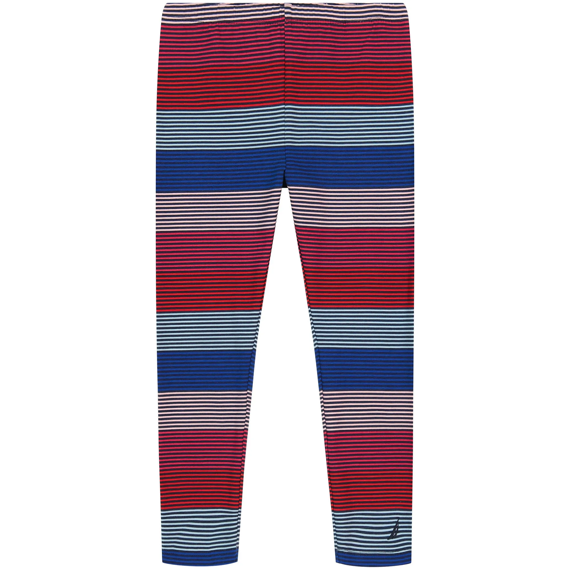 Nautica Toddler Girls' Striped Legging (2T-4T) Navy Nautica