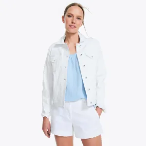 Nautica Women's Nautica Jeans Co. Denim Jacket Shell Nautica