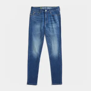 Nautica Women's Nautica Jeans Co. Sustainably Crafted High-Rise Skinny Denim Blue Indigo Heather Nautica