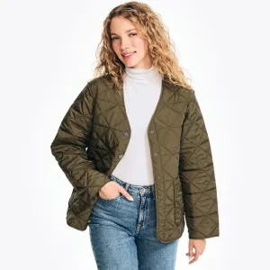 Nautica Women's Quilted Jacket Spearmint Nautica
