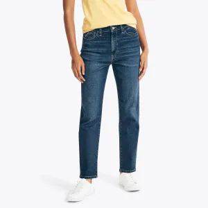 Nautica Women's Sustainably Crafted Original Relaxed Fit Denim Nautical Multi Nautica