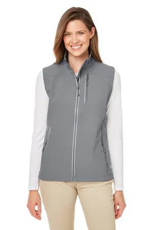 Nautica Womens Wavestorm Wind & Water Resistant Full Zip Vest - Graphite Grey  BEST on sale Clothing Nautica