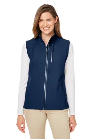 Nautica Womens Wavestorm Wind & Water Resistant Full Zip Vest - Navy Blue  BEST on sale Clothing Nautica