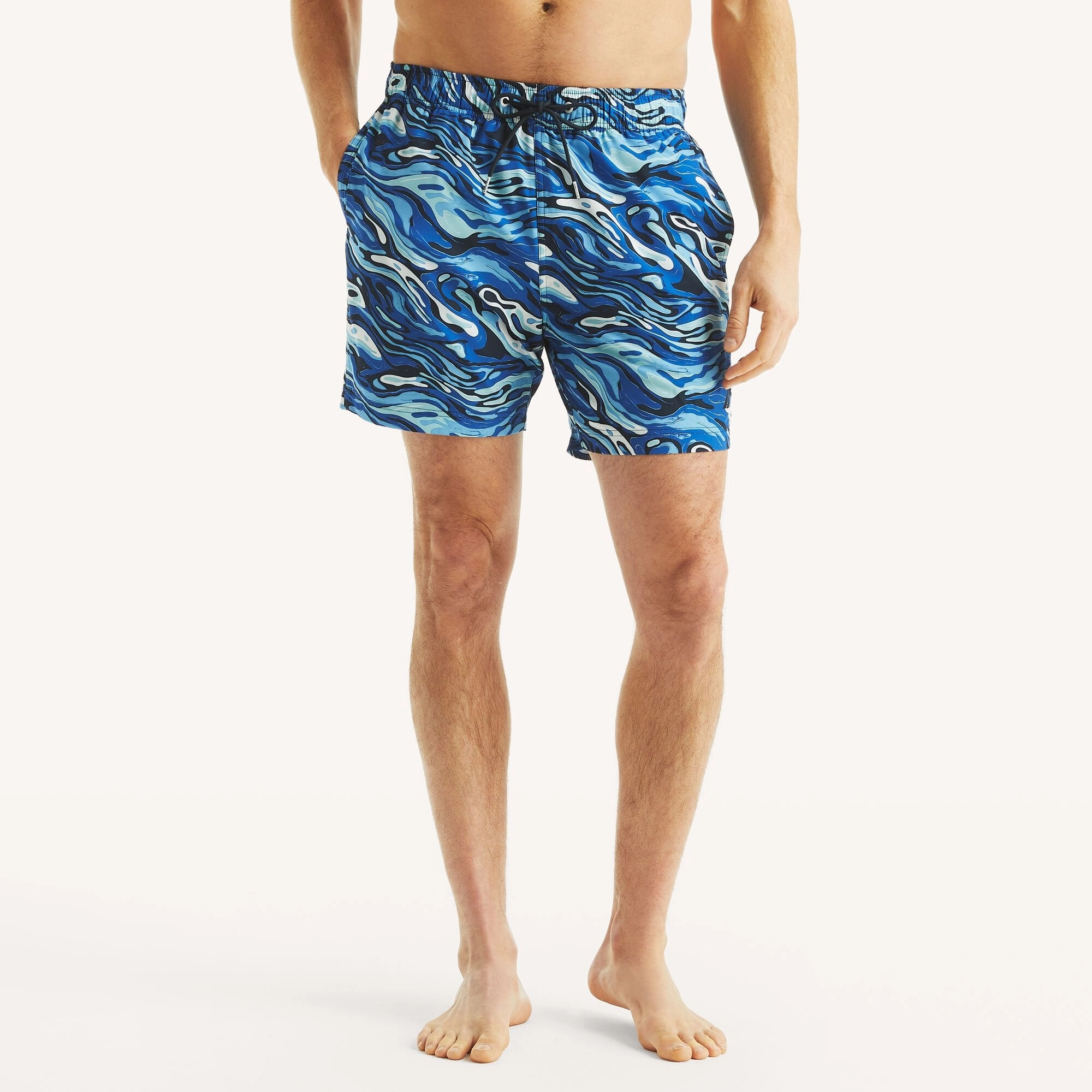 Nautica Mens 6" Quick-Dry Swim